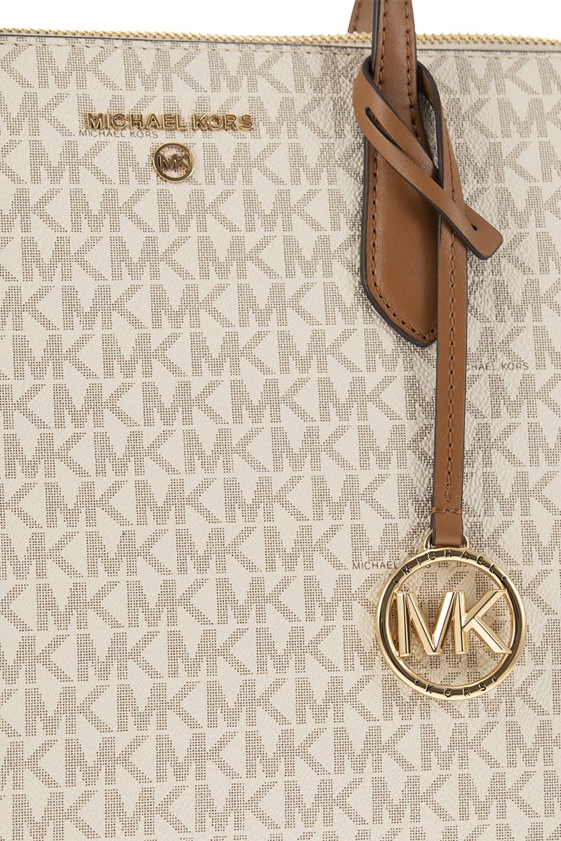 MARILYN - Medium Tote Bag with Logo - VOGUERINI