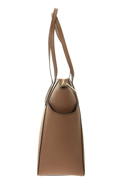 MARILYN - Medium Saffiano Leather Tote Bag - VOGUERINI