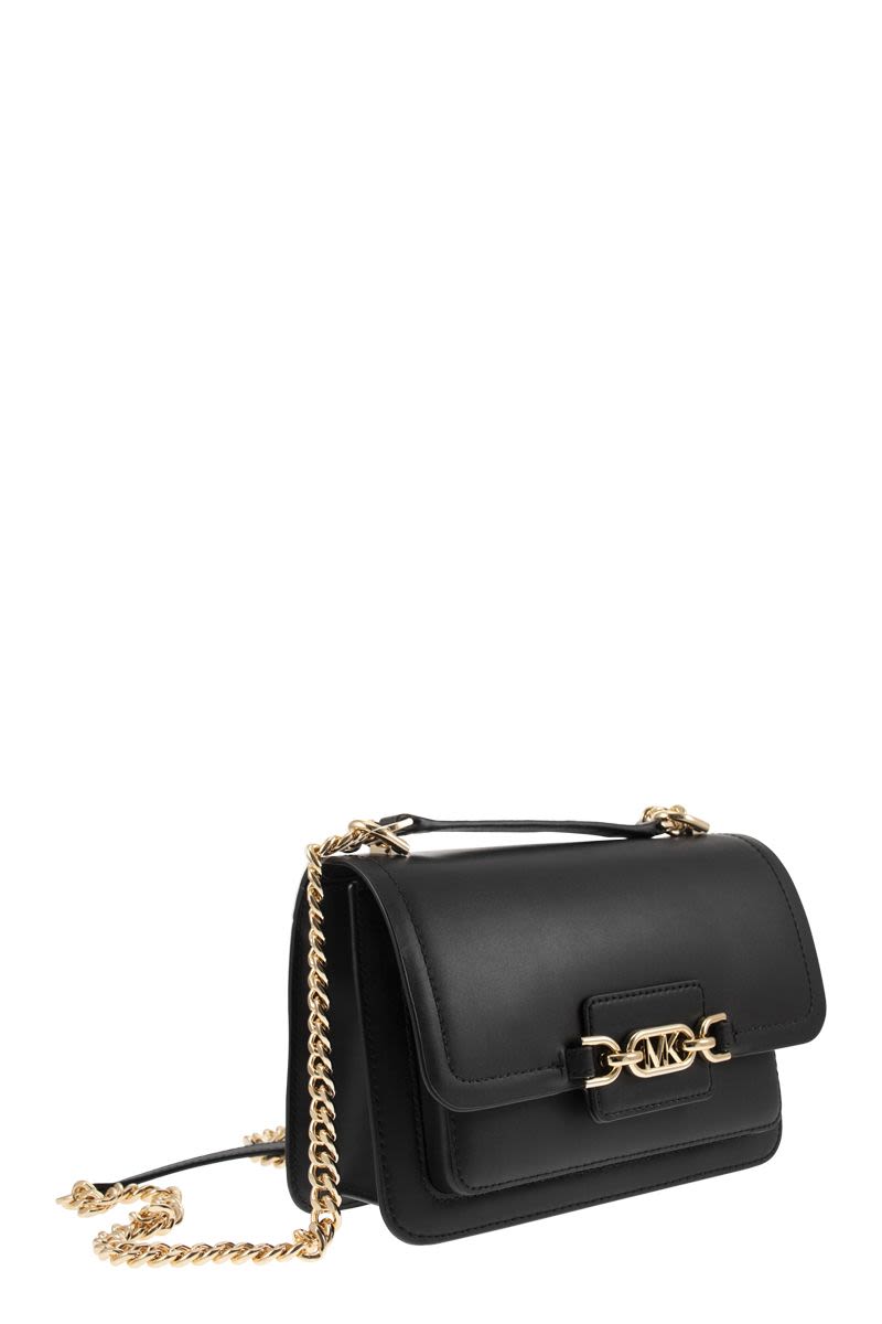 Heather large leather cross body bag - VOGUERINI