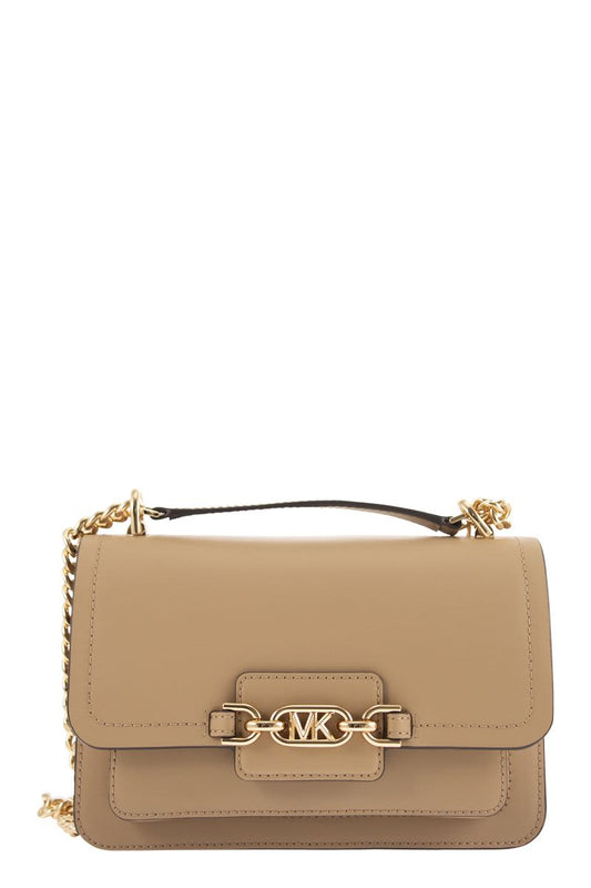 Heather large leather cross body bag - VOGUERINI