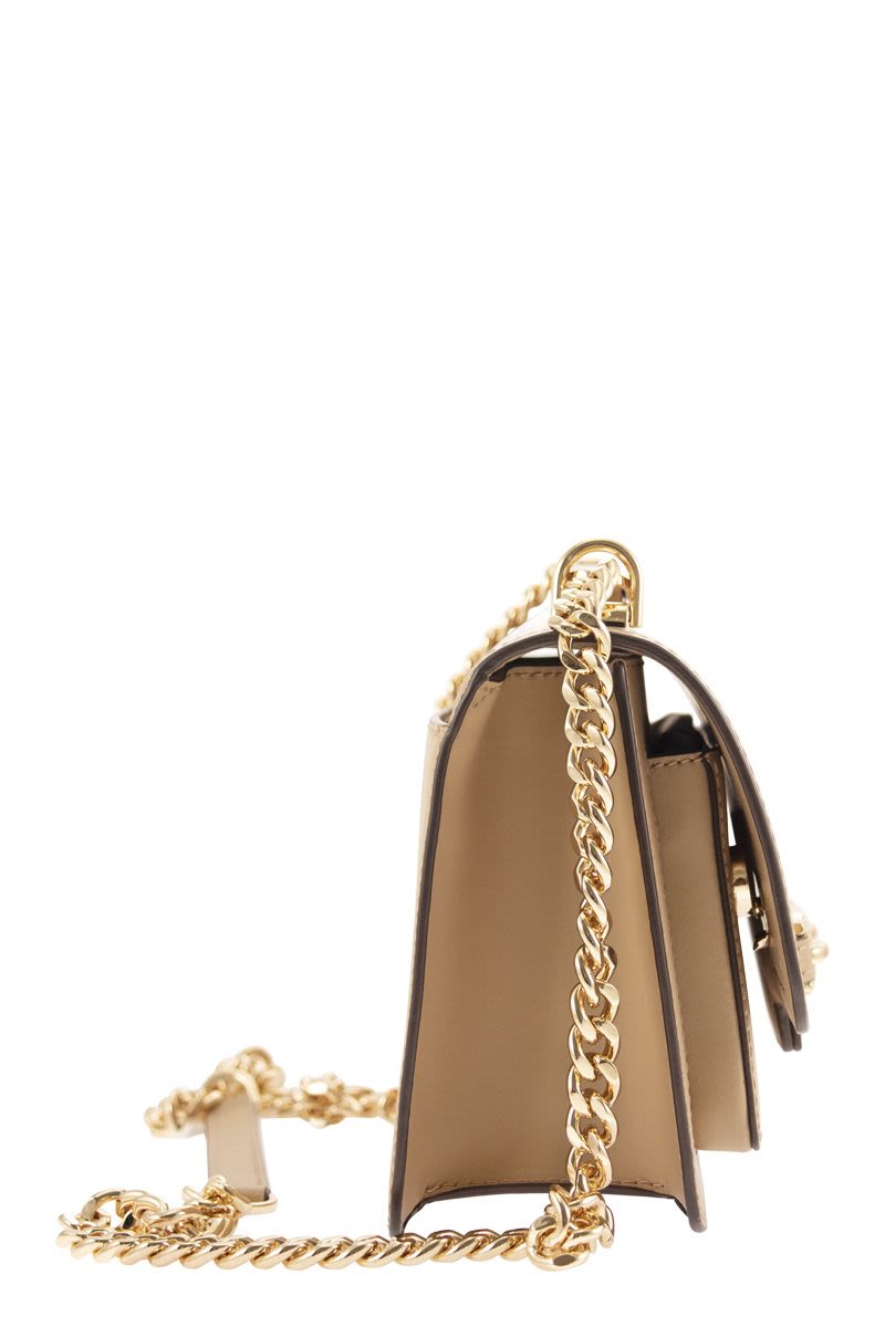 Heather large leather cross body bag - VOGUERINI