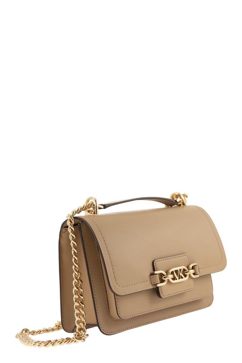 Heather large leather cross body bag - VOGUERINI