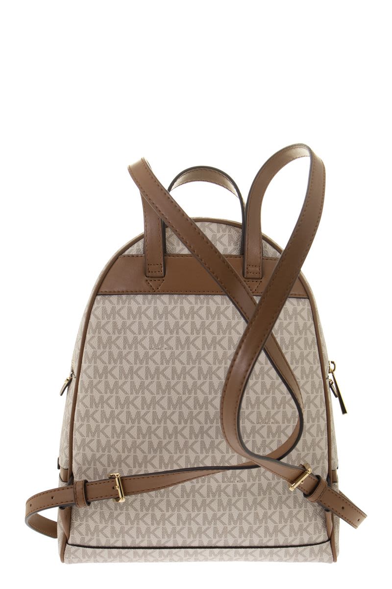 RHEA - Medium backpack with logo - VOGUERINI