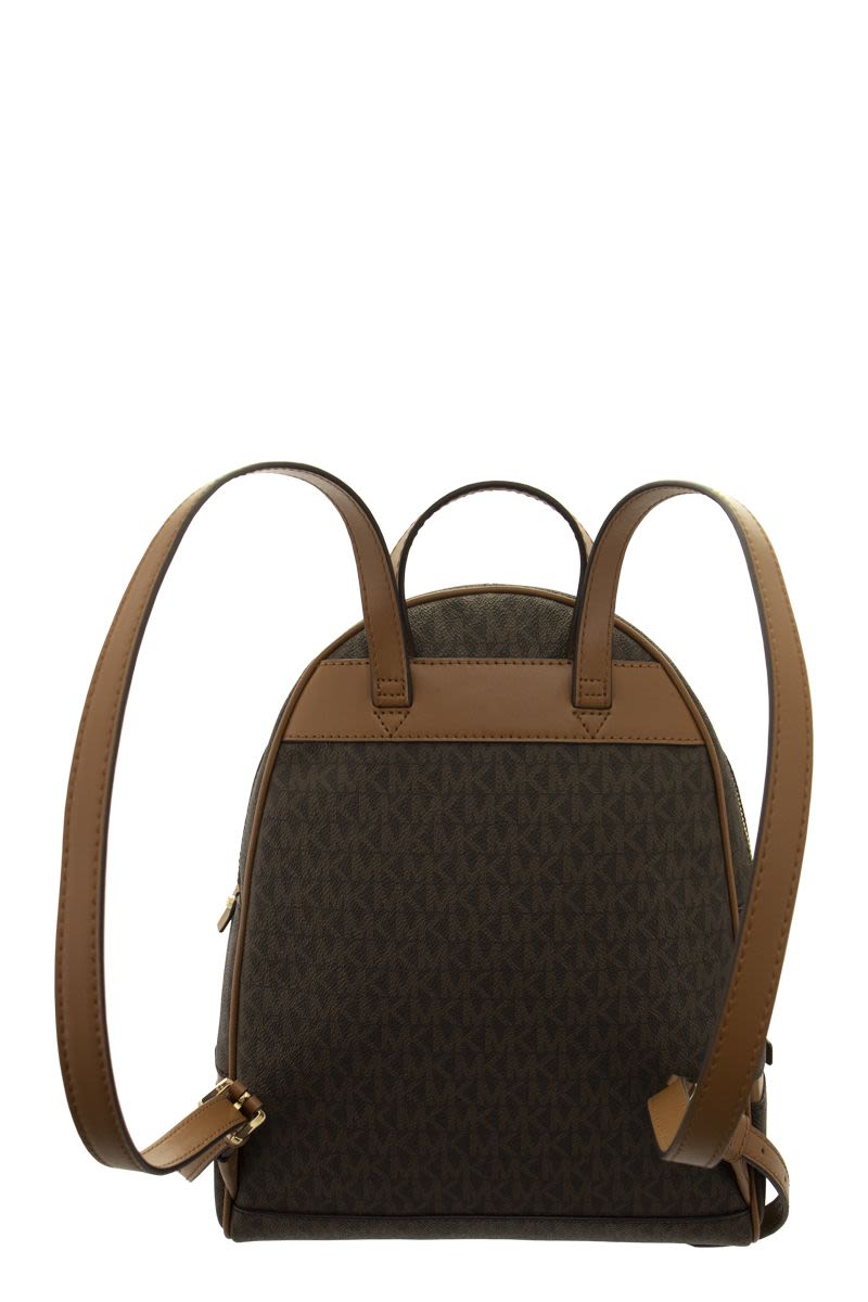 RHEA - Medium backpack with logo - VOGUERINI