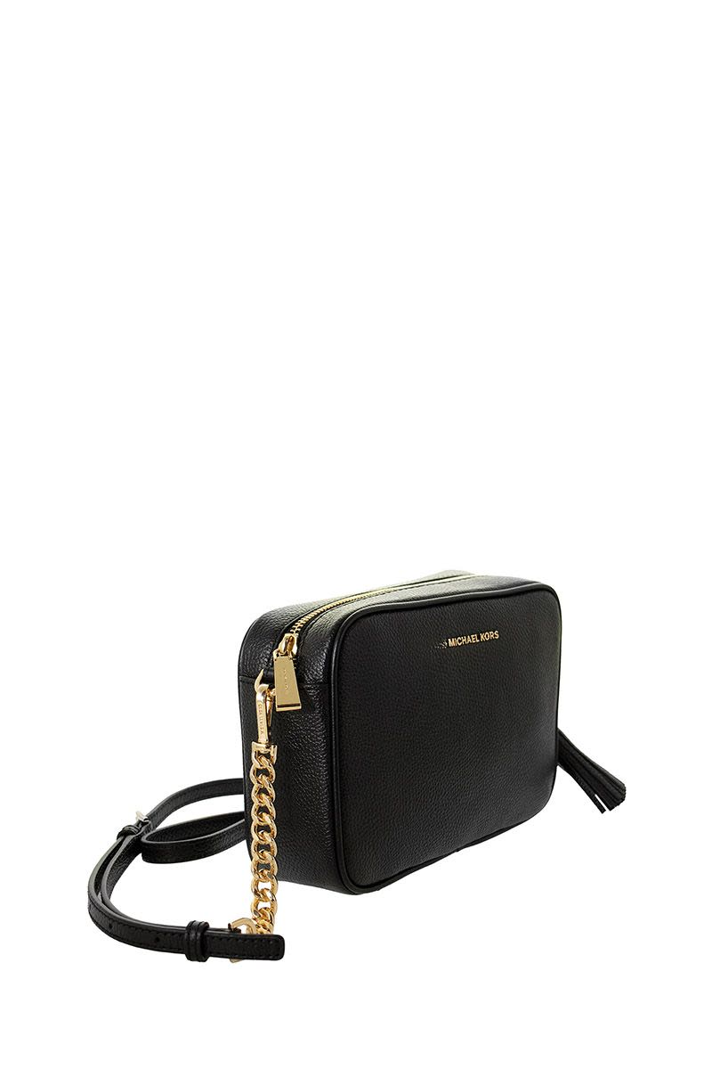 GINNY - Leather Crossbody Bag - VOGUERINI