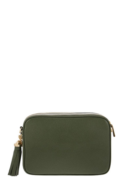 GINNY - Leather Crossbody Bag - VOGUERINI