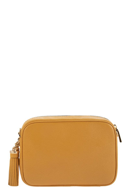 GINNY - Leather Shoulder Bag - VOGUERINI