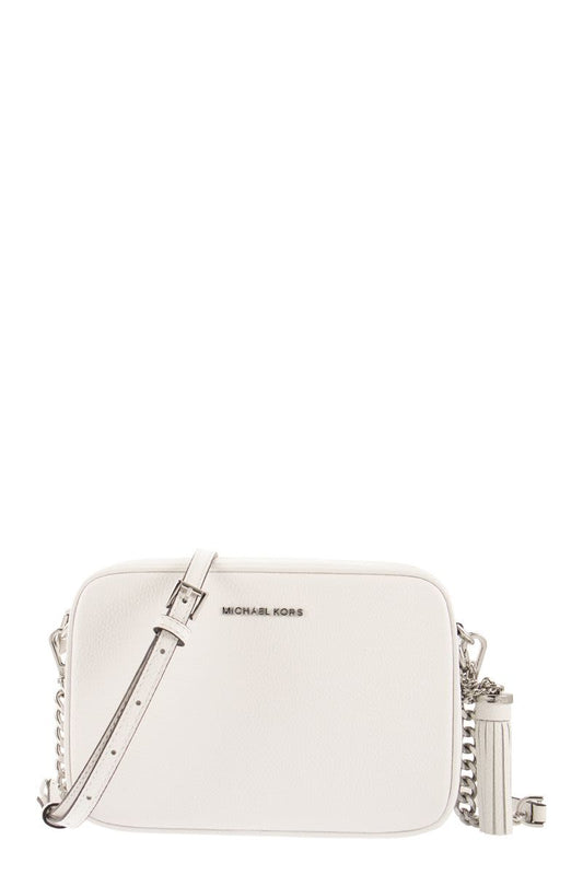 Ginny - Leather Crossbody Bag - VOGUERINI