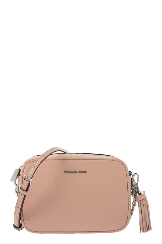 Ginny - Leather Crossbody Bag - VOGUERINI