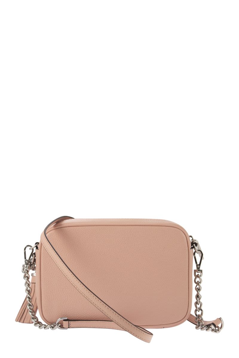 Ginny - Leather Crossbody Bag - VOGUERINI