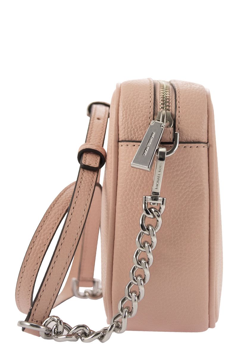 Ginny - Leather Crossbody Bag - VOGUERINI