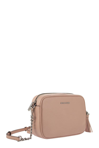 Ginny - Leather Crossbody Bag - VOGUERINI