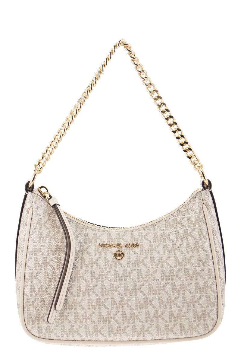 Jet Set Charm small shoulder bag with logo - VOGUERINI