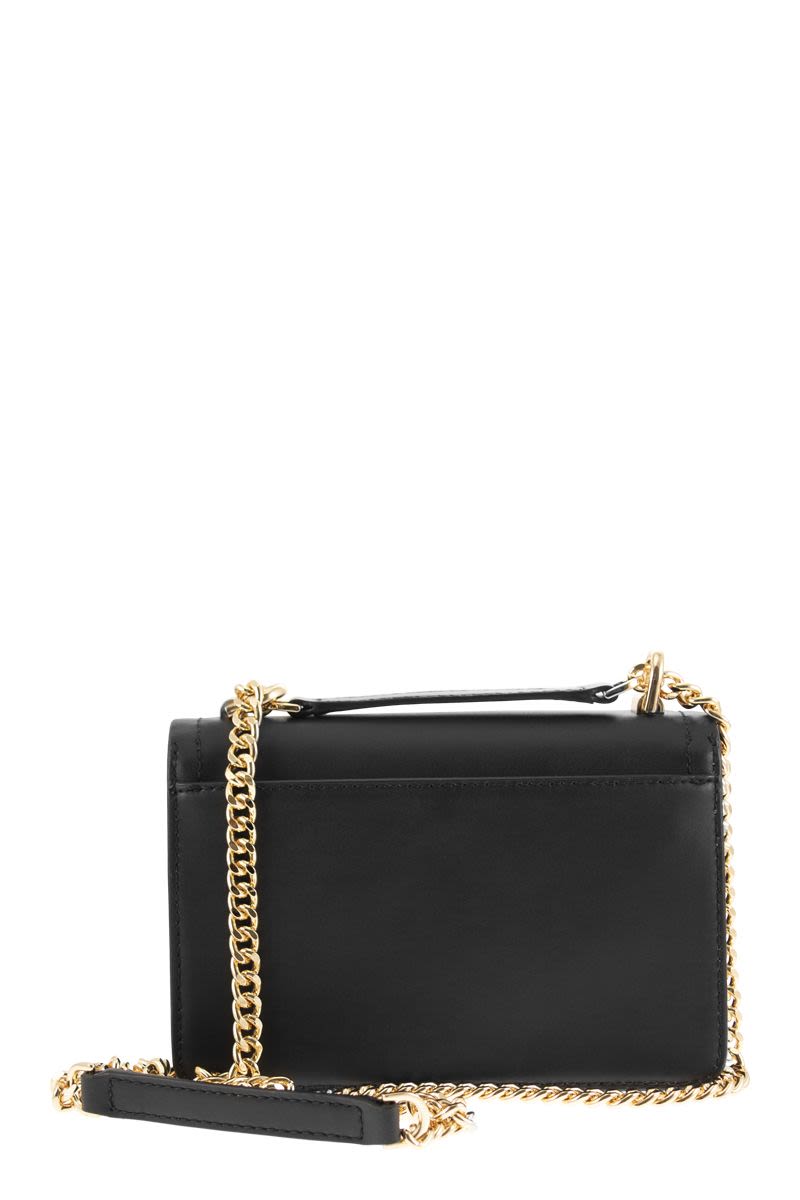 Heather extra-small leather shoulder bag - VOGUERINI