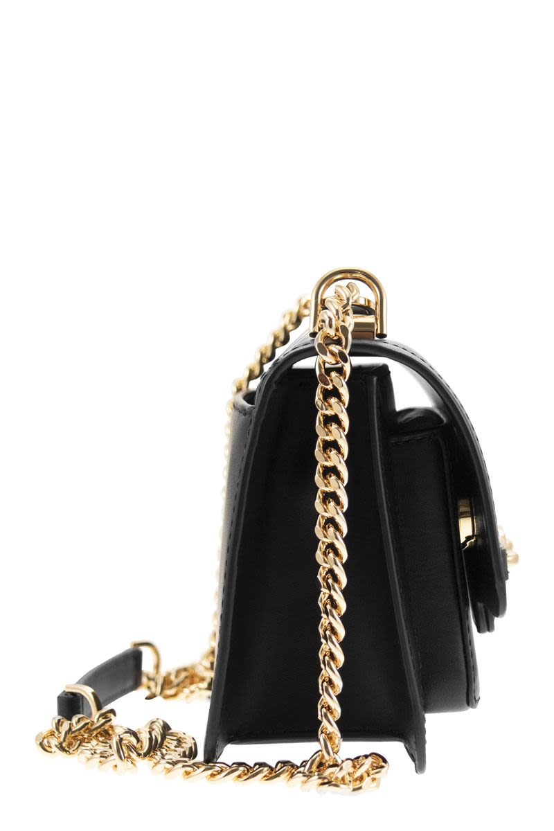 Heather extra-small leather shoulder bag - VOGUERINI