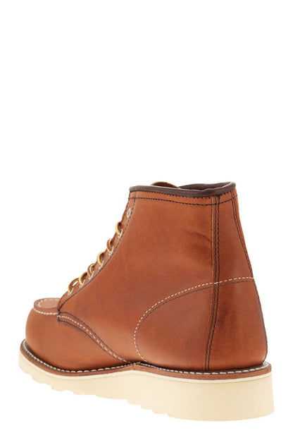 CLASSIC MOC - Leather lace-up boot - VOGUERINI