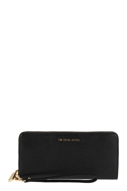 Jet Set - Grained Leather Wallet - VOGUERINI