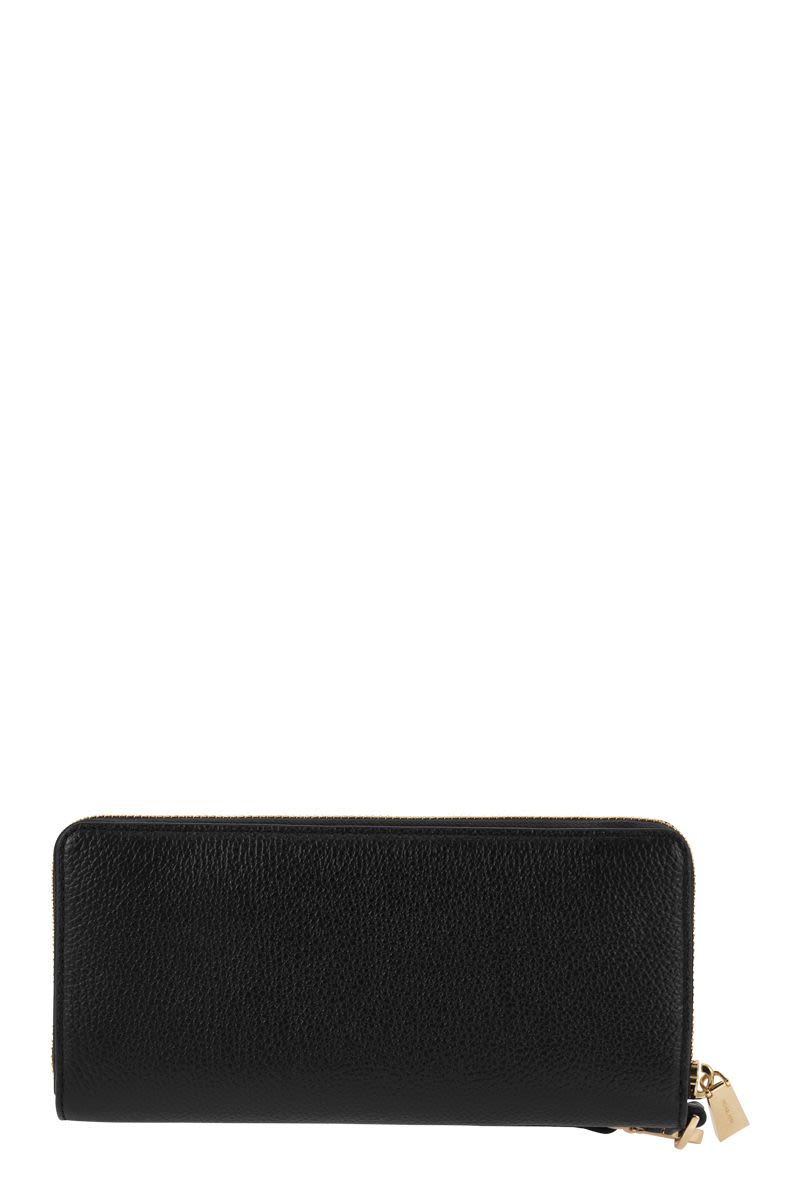 Jet Set - Grained Leather Wallet - VOGUERINI