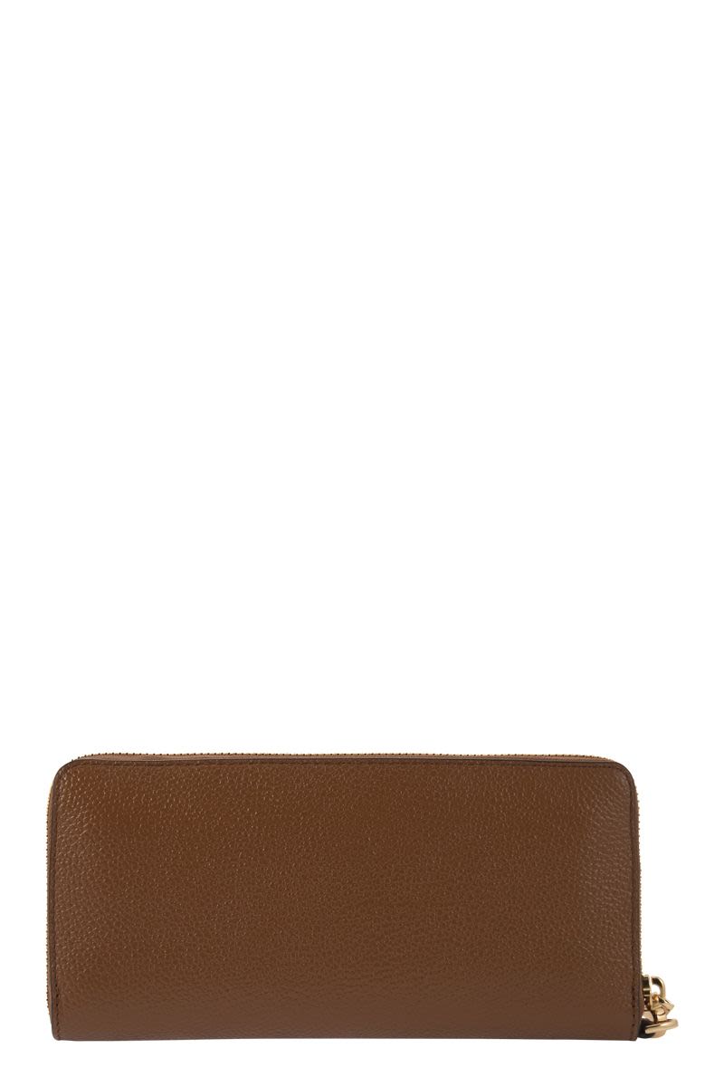 Jet Set - Grained Leather Wallet - VOGUERINI