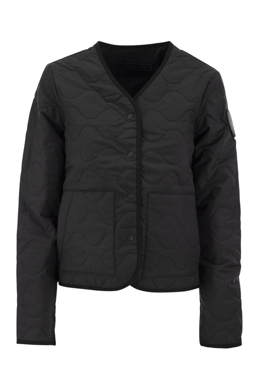 ANNEX LINER - Reversible jacket with black badge - VOGUERINI