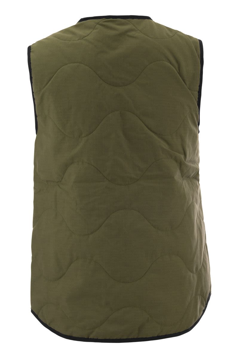 ANNEX LINER - Vest with black badge - VOGUERINI