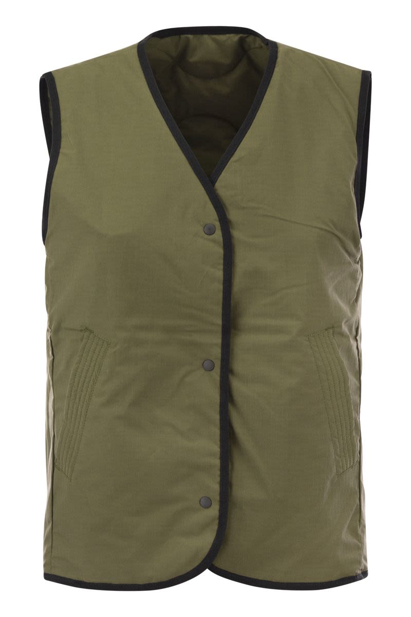 ANNEX LINER - Vest with black badge - VOGUERINI