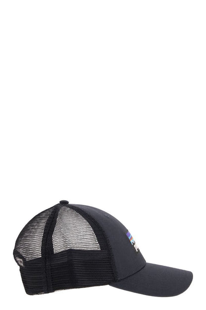 Hat with embroidered logo on the front - VOGUERINI