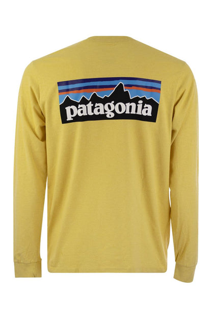 T-Shirt with Logo Long Sleeves