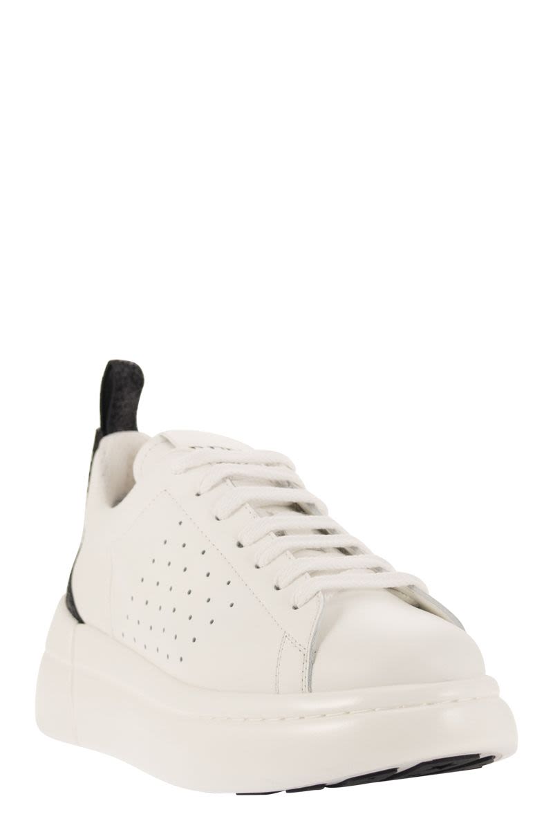 Sneakers with bow at the back - VOGUERINI