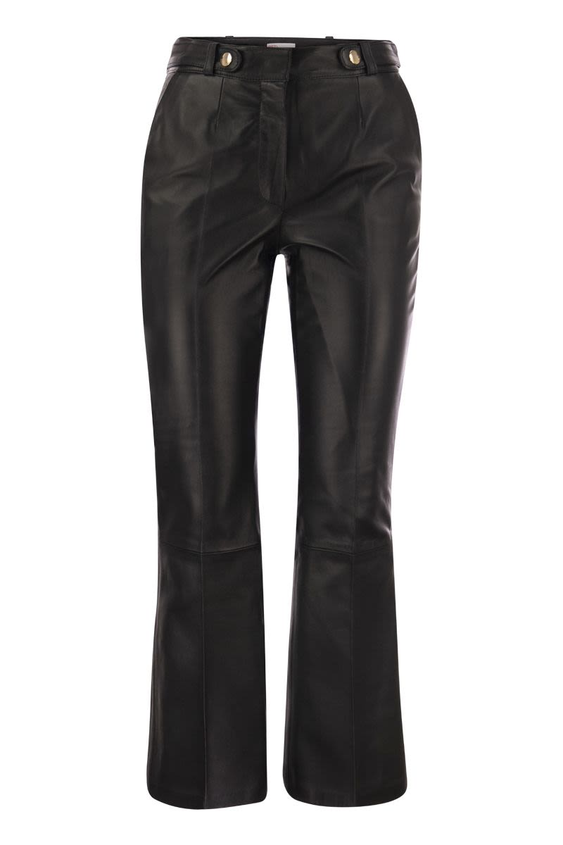 Lambskin trousers - VOGUERINI