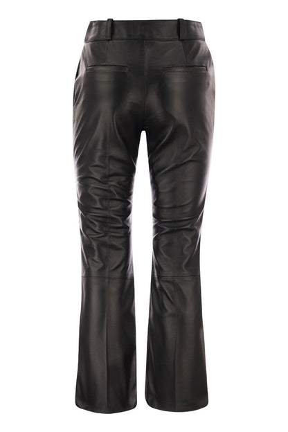 Lambskin trousers - VOGUERINI