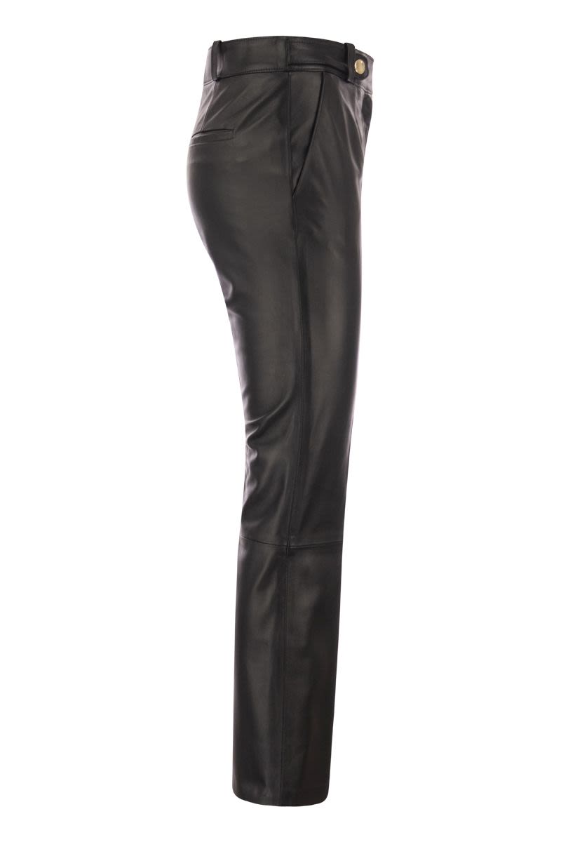 Lambskin trousers - VOGUERINI