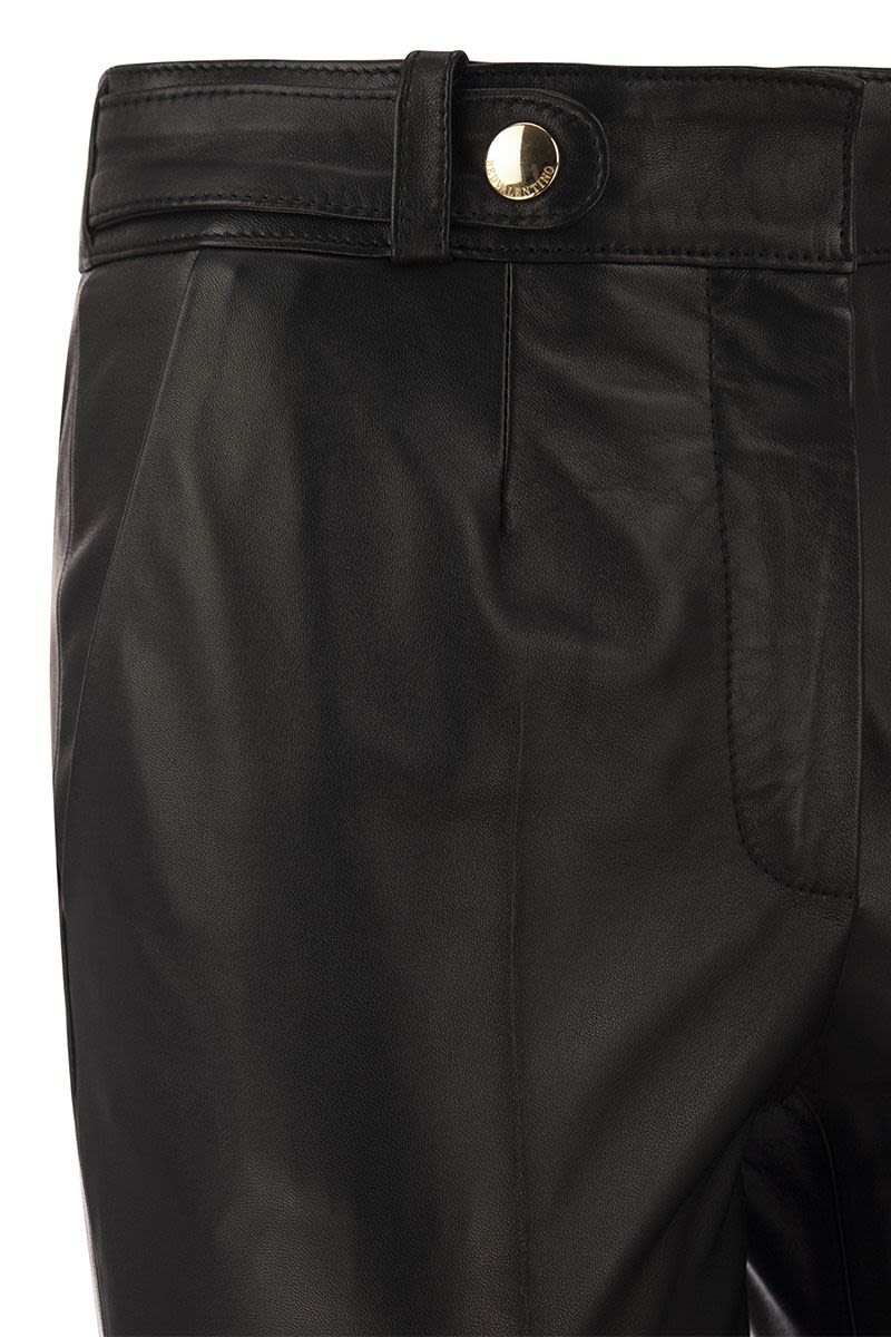 Lambskin trousers - VOGUERINI