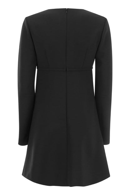 Short dress with long sleeves - VOGUERINI