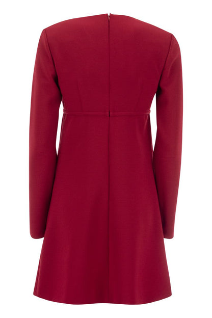 Short dress with long sleeves - VOGUERINI