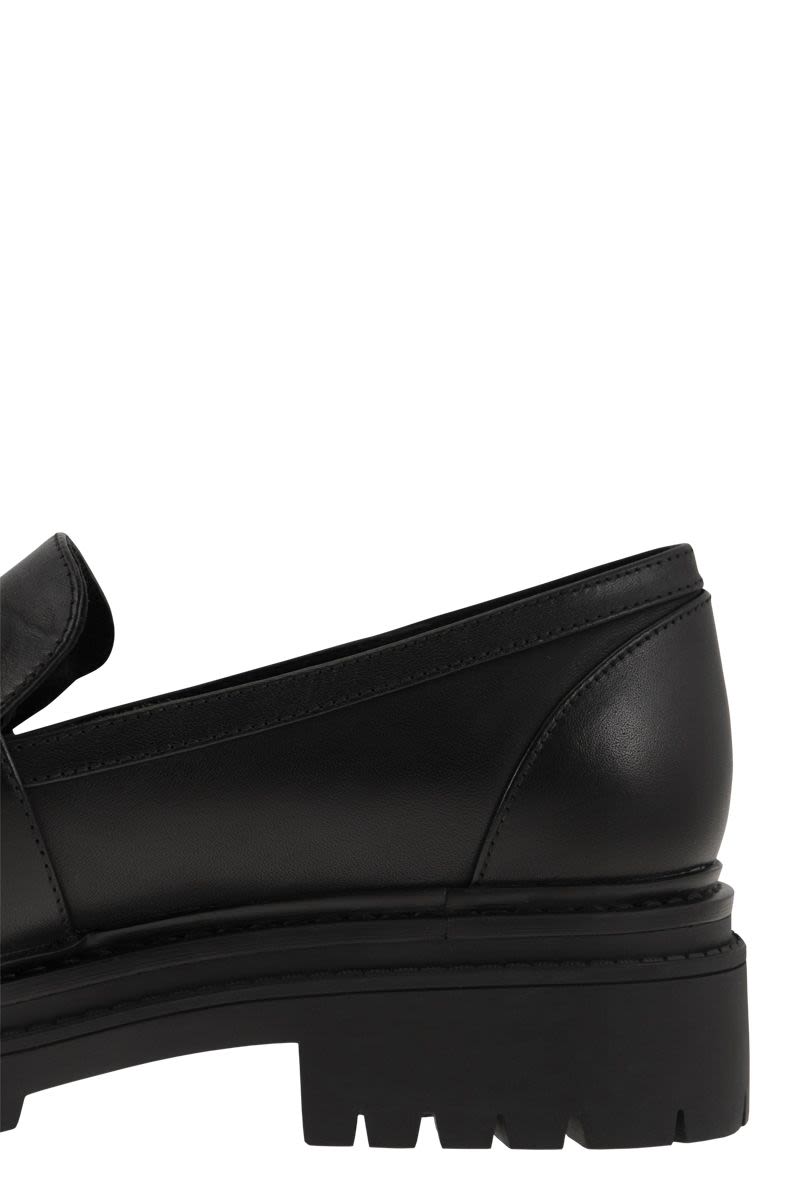 Parker leather loafer - VOGUERINI