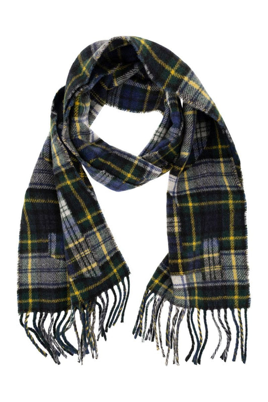 Wool blend check scarf - VOGUERINI