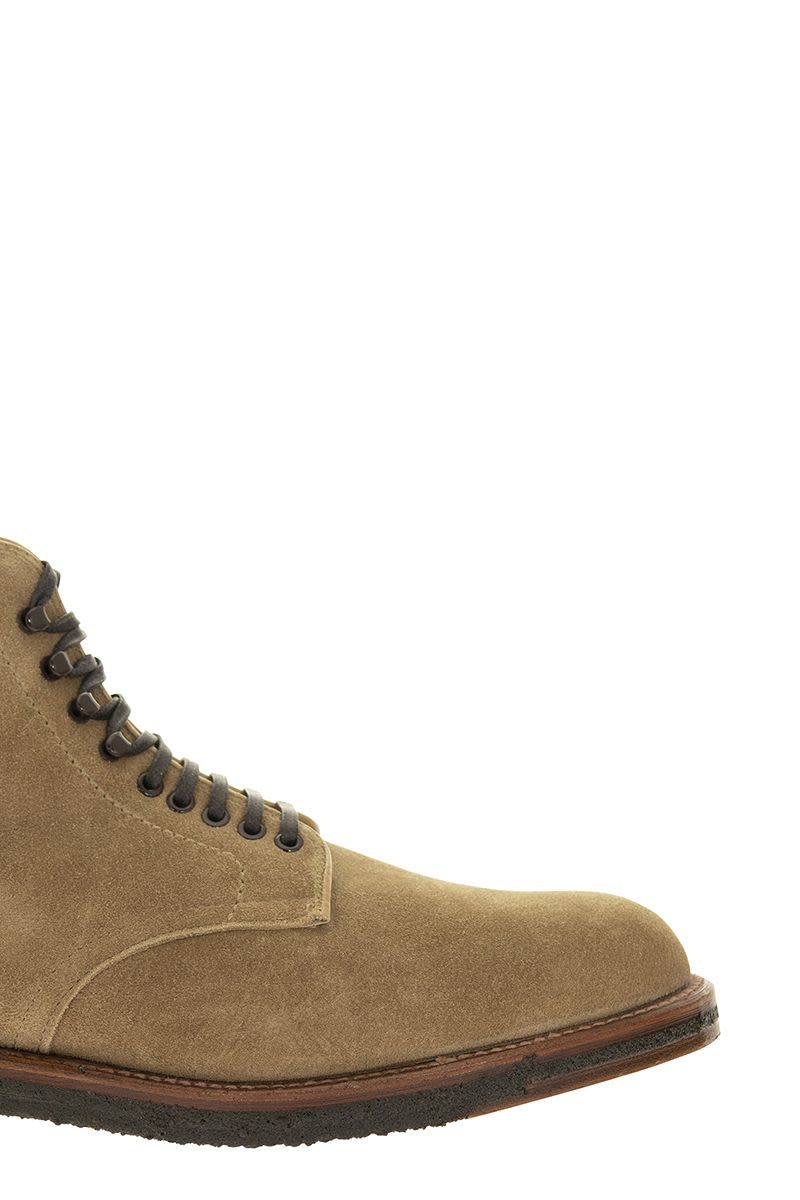 Smooth Toe Commando sole Boot - VOGUERINI