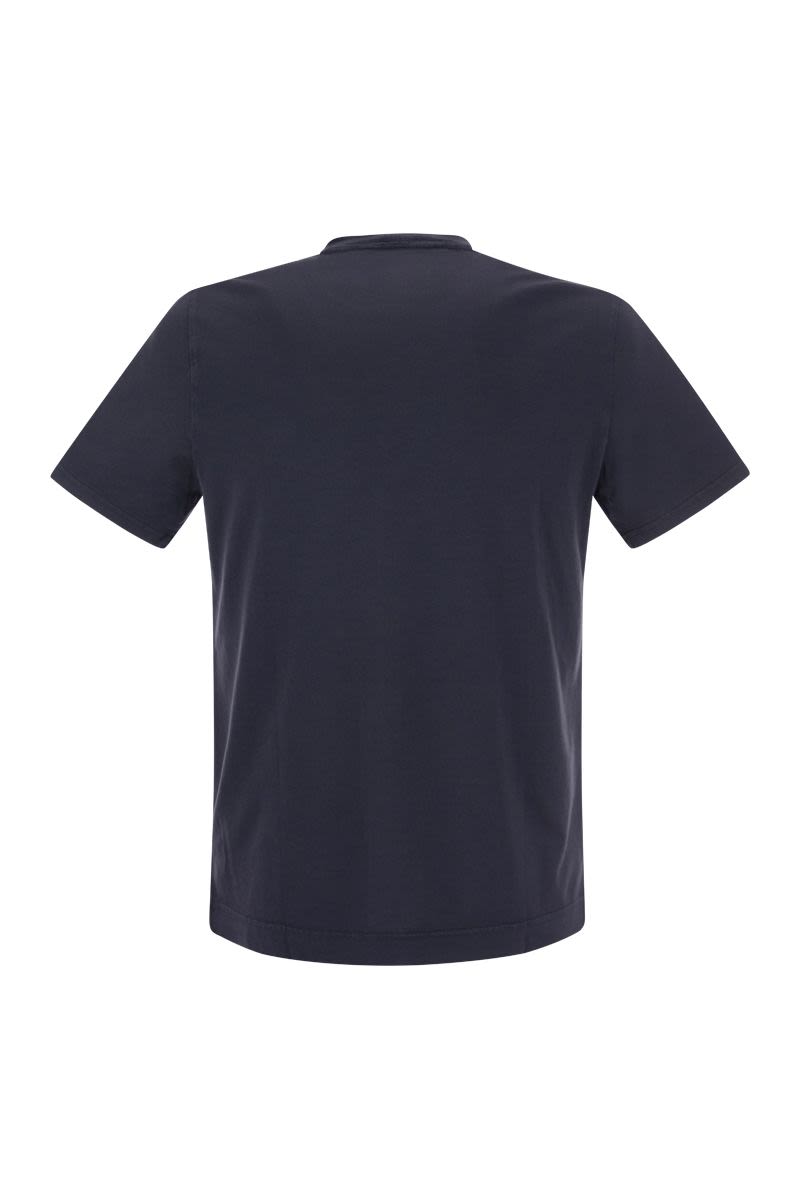 Crew-neck cotton T-shirt - VOGUERINI