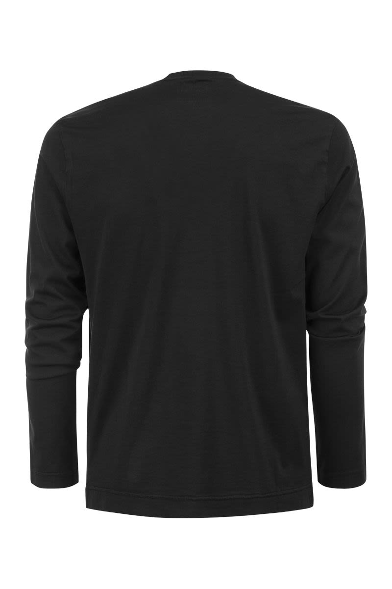 Long-sleeved organic cotton t-shirt - VOGUERINI