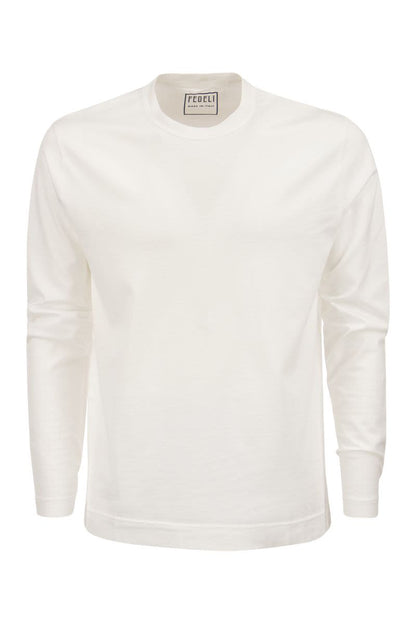 Long-sleeved organic cotton t-shirt - VOGUERINI