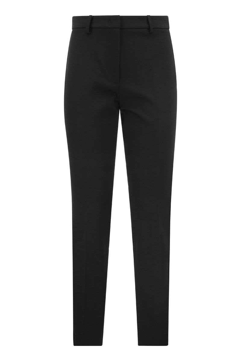 OZONO - Gabardine trousers - VOGUERINI