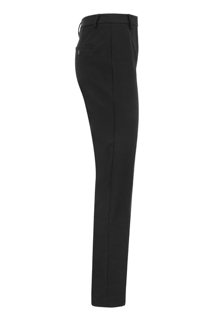 OZONO - Gabardine trousers - VOGUERINI