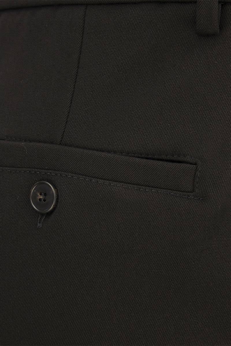 OZONO - Gabardine trousers - VOGUERINI