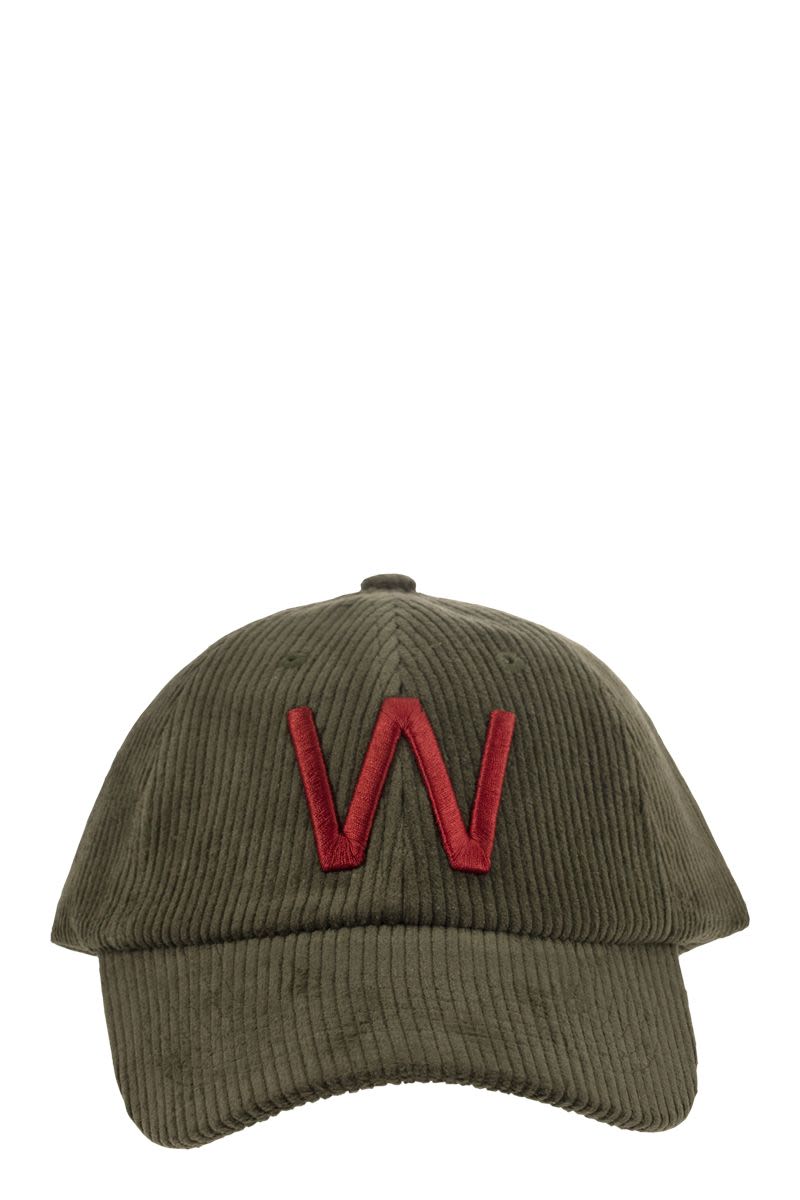 CAMBUSA - Hat with velvet visor - VOGUERINI