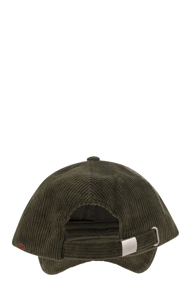 CAMBUSA - Hat with velvet visor - VOGUERINI