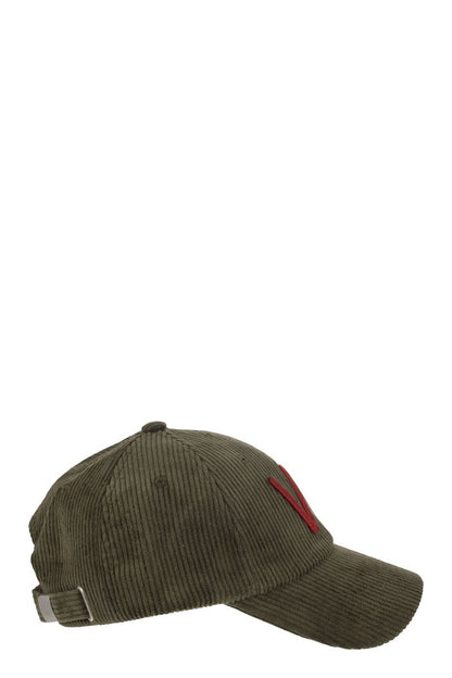 CAMBUSA - Hat with velvet visor - VOGUERINI