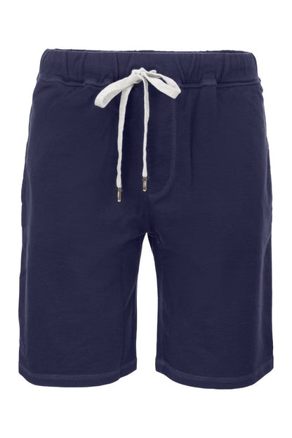 Cotton shorts with drawstring - VOGUERINI