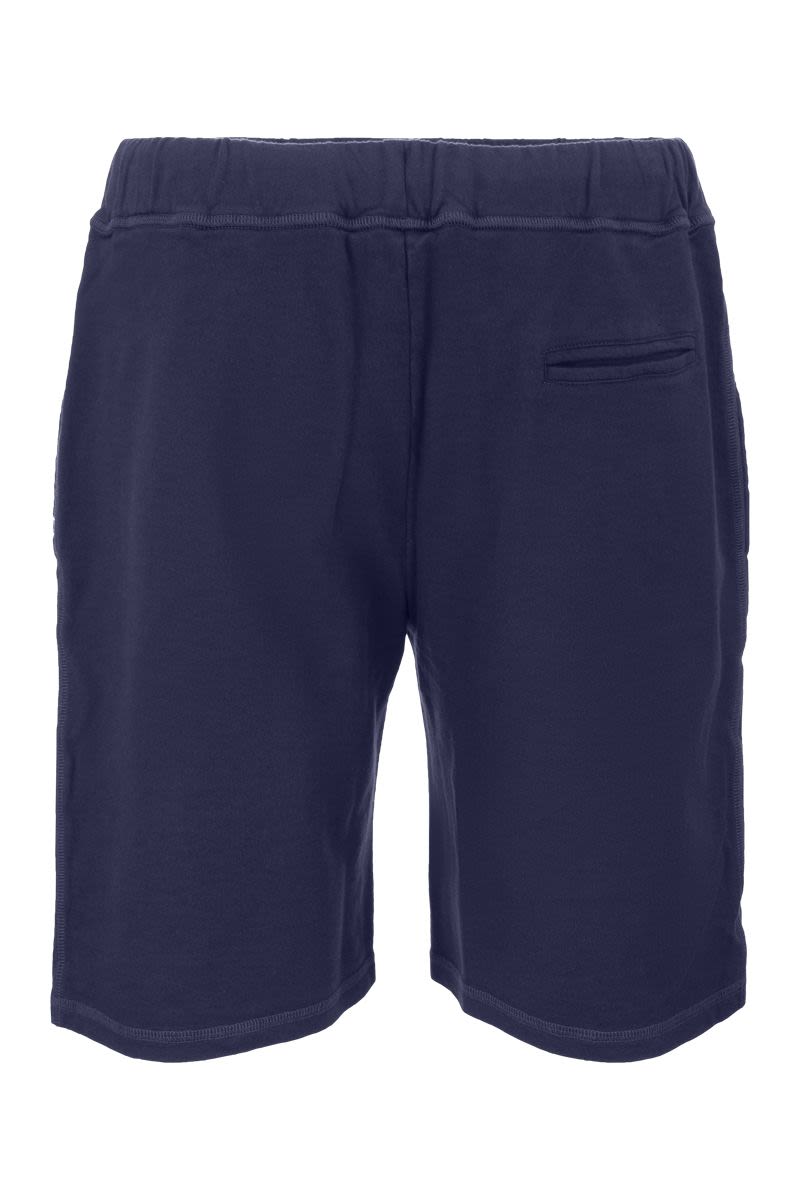 Cotton shorts with drawstring - VOGUERINI