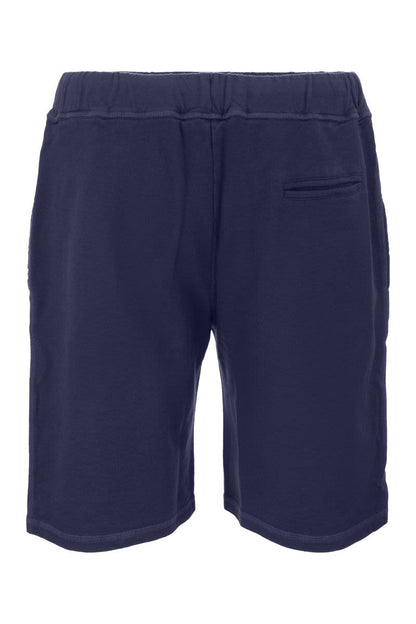 Cotton shorts with drawstring - VOGUERINI